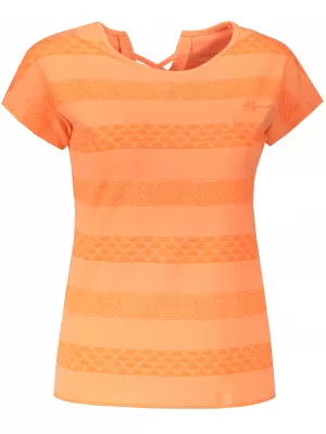 Damen-T-Shirt mit kurzen Ärmeln ALPINE PRO WELA LTSN496 ORANGE