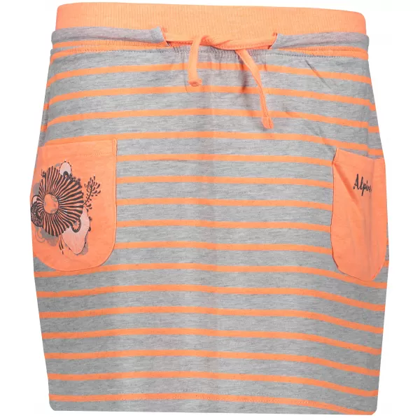  Mädchenrock ALPINE PRO IMAGO KSKN047 ORANGE 