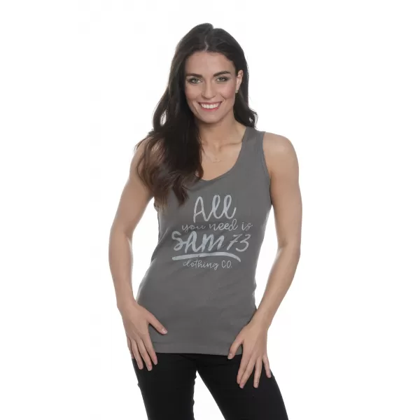  Tanktop SAM 73 JAXA LTSN468 GRAU 