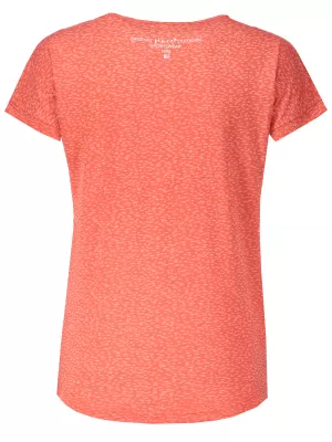 Damen-T-Shirt mit kurzen Ärmeln ALPINE PRO HARISA 2 LTSN420 ORANGE