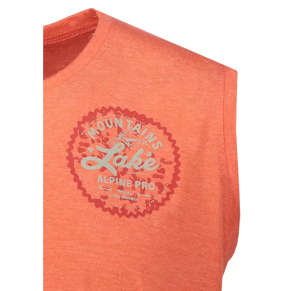  Herren-Tanktop ALPINE PRO HOUDIN MTSN372 ORANGE 
