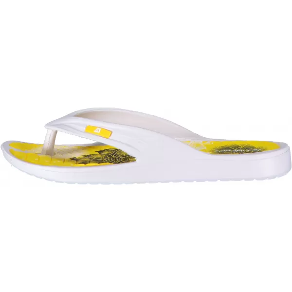  Hausschuhe ALPINE PRO DINA LBTN210 WEIß/GELB 