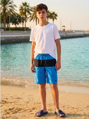Jungen Shorts SAM 73 BS 515 HELLBLAU