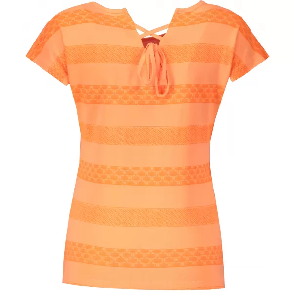  Damen-T-Shirt mit kurzen Ärmeln ALPINE PRO WELA LTSN496 ORANGE 