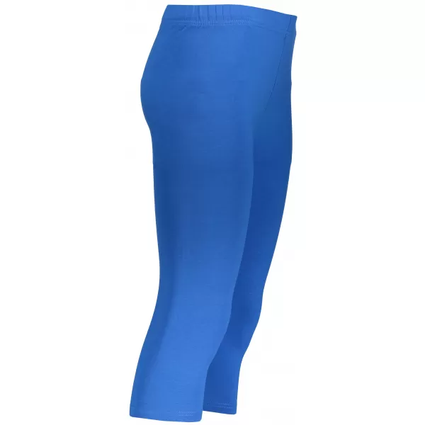  Elastische 3/4-Hose für Damen ALPINE PRO COOLA LPAN357 BLAU 