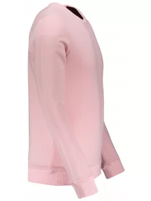 Herren Sweatshirt OMBRE AB911 PULVER ROSA