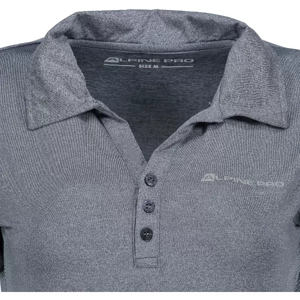  Damen-T-Shirt mit Kragen ALPINE PRO ISTASA LTSN269 BLAU 