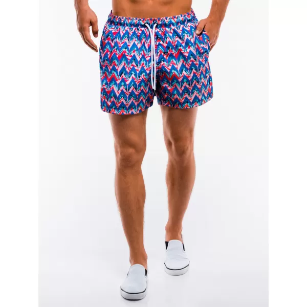  Shorts OMBRE AW151 BLAU/KORALLE 