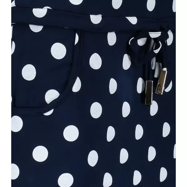  Kleid NUMOCO A13-101 WEIßE PUNKTE 