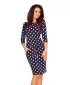 Kleid NUMOCO A13-101 WEIßE PUNKTE