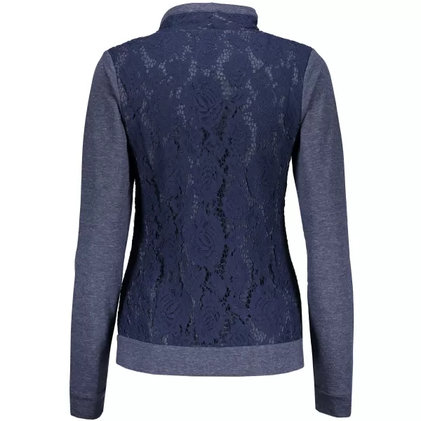  Damen-Sweatshirt KIXMI INDEA DUNKELBLAU 