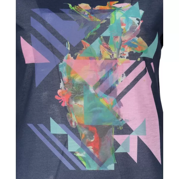  Damen-T-Shirt KIXMI INGRID DUNKELBLAU 