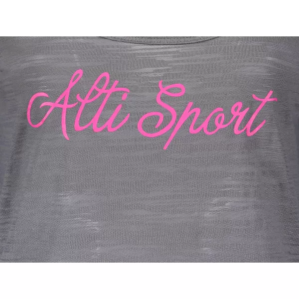  Damen-T-Shirt ALTISPORT CLEA LTSP606 GRAU/ROSA 