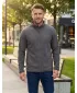 Fleece-Sweatshirt für Herren ALTISPORT DANER MSWP237 HELLGRAU