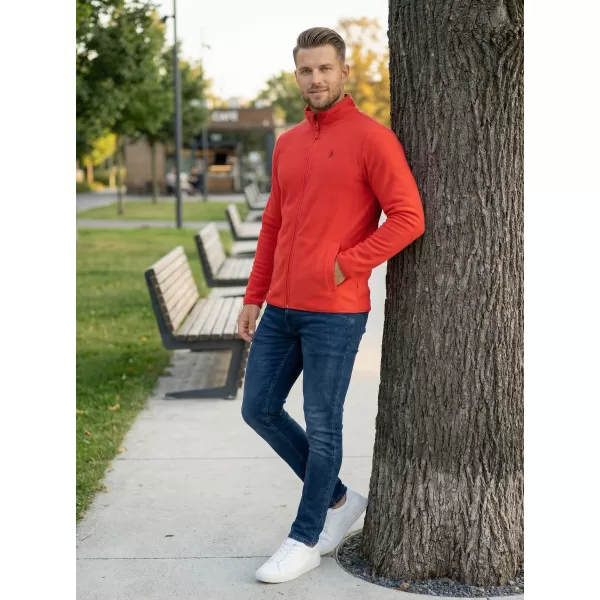  Fleece-Sweatshirt für Herren ALTISPORT DANER MSWP237 ROT 