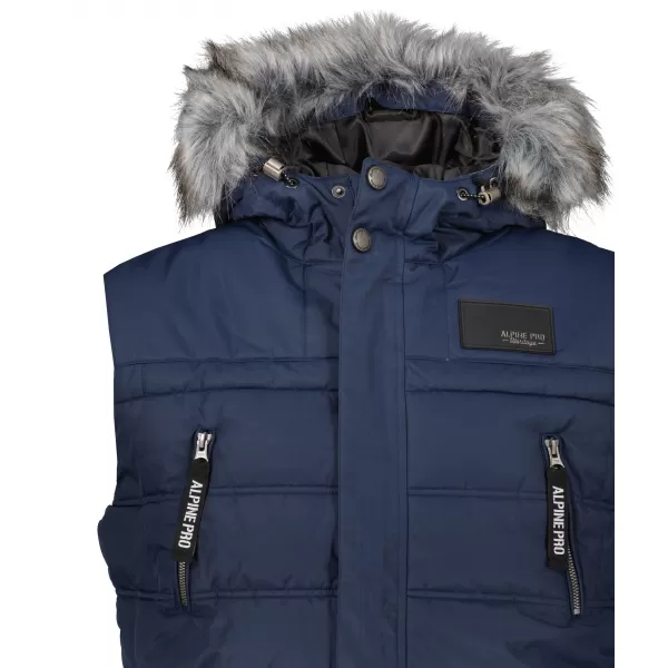  Weste ALPINE PRO JARVIS 2 MVEP059 DUNKELBLAU 