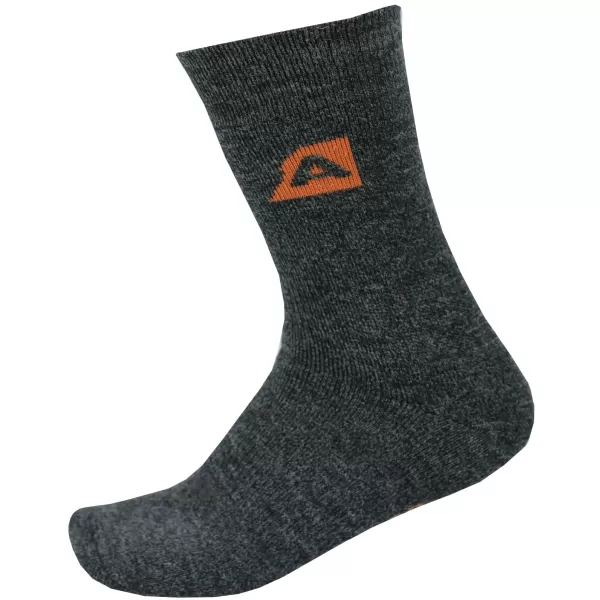  Socken ALPINE PRO OTHAR USCP058 DUNKELGRAUE HIGHLIGHTS/ORANGE 