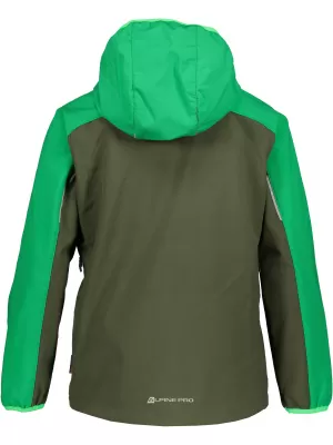 Softshelljacke für Jungen ALPINE PRO NOOTKO 7 KJCP144 DUNKELGRÜN