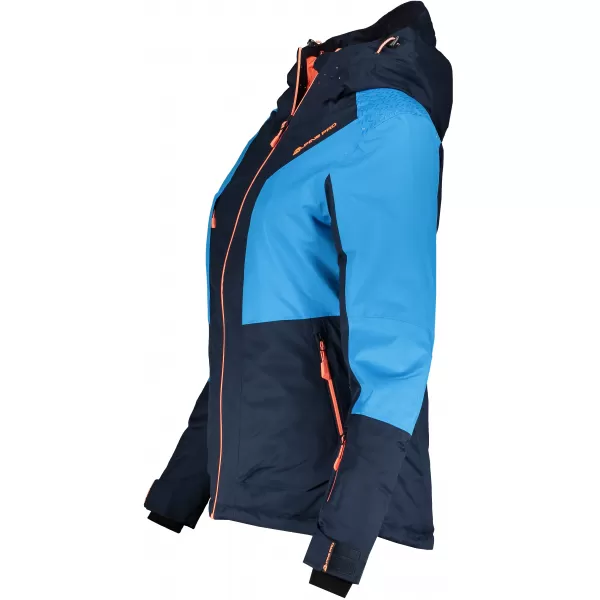  Ladies 'Skijacke ALPINE PRO MIKAERA 3 LJCP351 DUNKELBLAU 