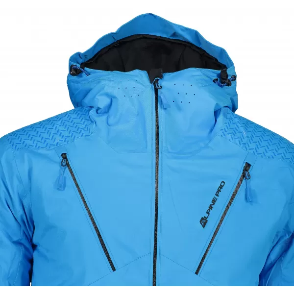  Herren -Skijacke ALPINE PRO MIKAER 3 MJCP368 HELLBLAU 