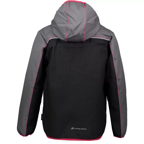  Baby Softshell Jacke ALPINE PRO STORMO 2 KJCP146 GRAU/ROSA 