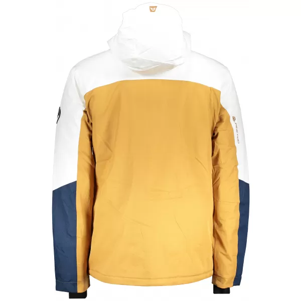  Herren -Skijacke ALPINE PRO SARDAR 3 MJCP369 WEIß 