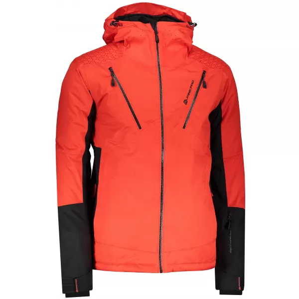  Herren -Skijacke ALPINE PRO MIKAER 3 MJCP368 ROT 