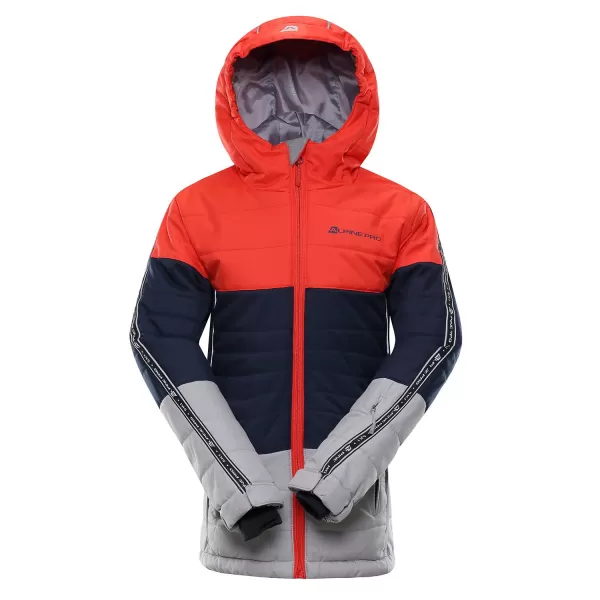  Skijacke ALPINE PRO WIREMO 3 KJCP155 ORANGE 