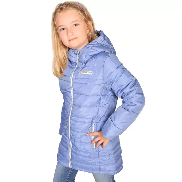  Mantel für Mädchen ALPINE PRO OMEGO 2 KCTP016 BLAU 