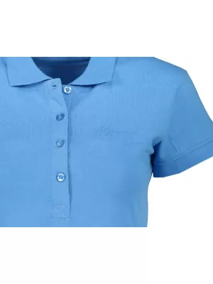 Frauen t -Shirt mit Kragen ALPINE PRO ZENDAYA LTSP643 BLAU