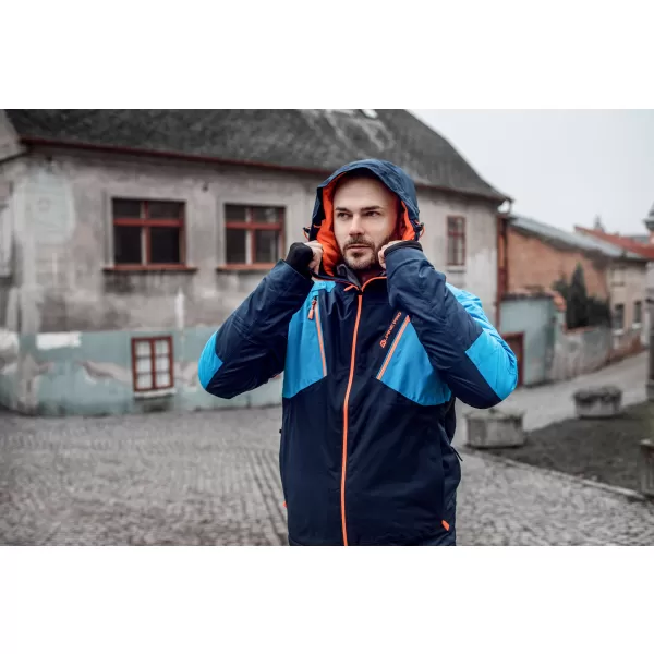  Herren -Skijacke ALPINE PRO MIKAER 3 MJCP368 DUNKELBLAU 