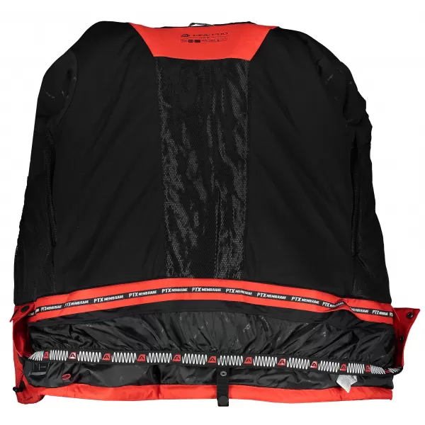  Herren -Skijacke ALPINE PRO MIKAER 3 MJCP368 ROT 