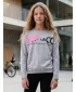 Girl's T -Shirt mit langen Ärmeln SAM 73 GT 533 HELLGRAU