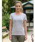 Frauen t -Shirt mit kurzen Ärmeln SAM 73 LTSP531 HELLGRAU