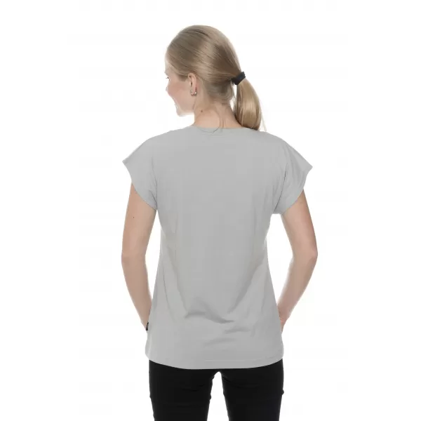  Frauen t -Shirt mit kurzen Ärmeln SAM 73 LTSP541 HELLGRAU 
