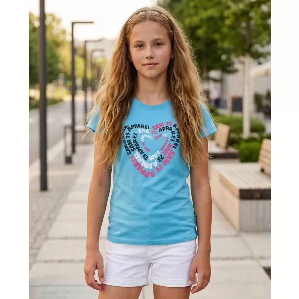  Girl's T -Shirt mit kurzen Ärmeln SAM 73 GT 530 NEON 