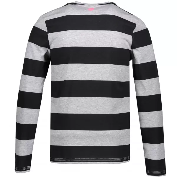  Girl's T -Shirt mit langen Ärmeln SAM 73 GT 534 HELLGRAU 
