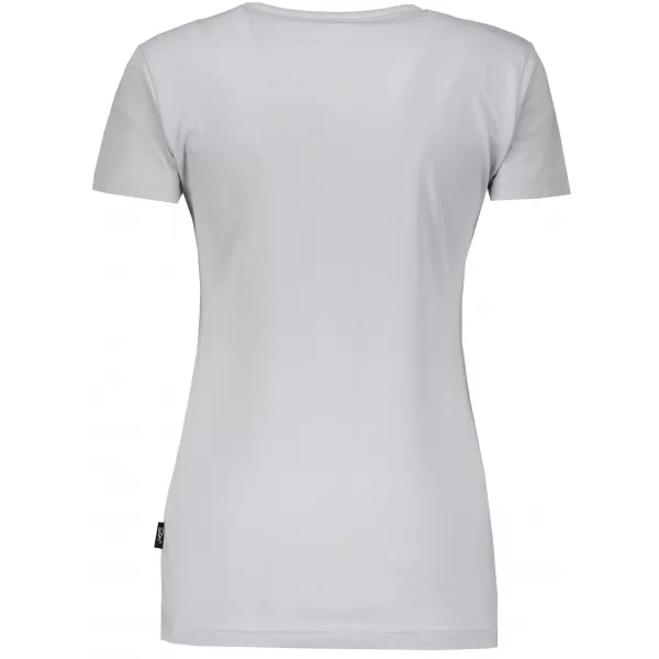  Frauen t -Shirt mit kurzen Ärmeln SAM 73 LTSP531 HELLGRAU 