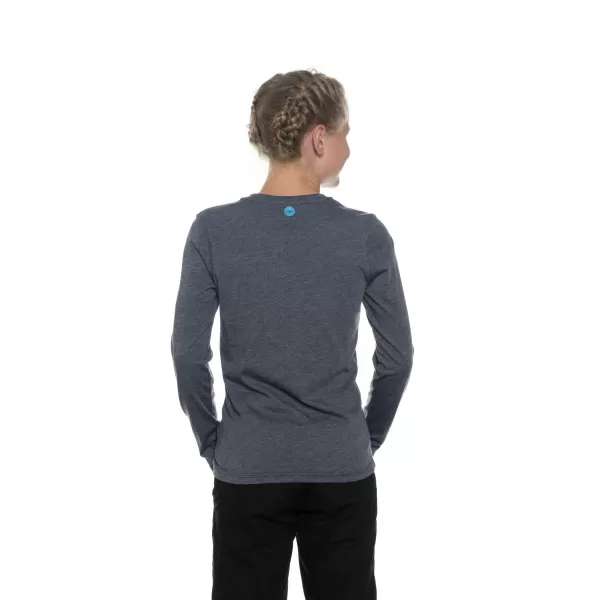  Girl's T -Shirt mit langen Ärmeln SAM 73 GT 531 DUNKELBLAU 