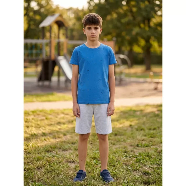  Kinder t -Shirt mit kurzen Ärmeln SAM 73 KTSP250 BLAU 