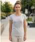 Frauen t -Shirt mit kurzen Ärmeln SAM 73 LTSP534 HELLGRAU