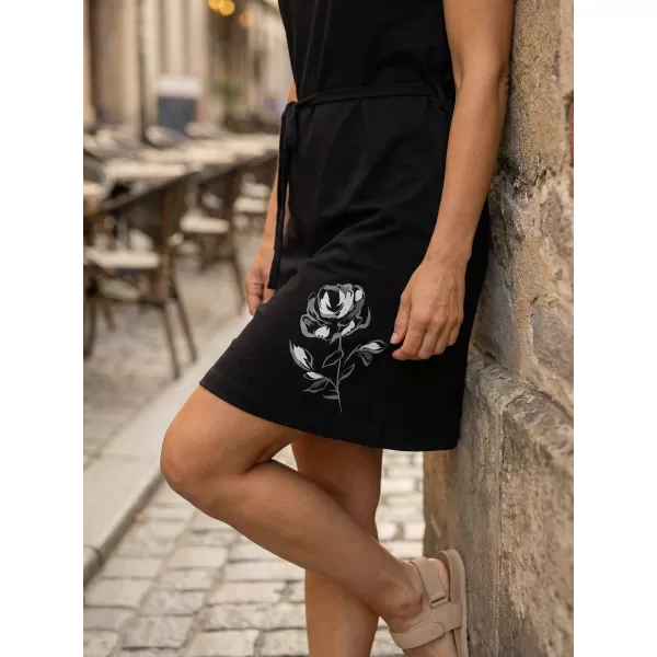  Kleid ALTISPORT ALWILDA LSKR251 SCHWARZ 