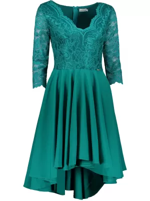 Kleid NUMOCO NICOLLE A210-8 GRÜN