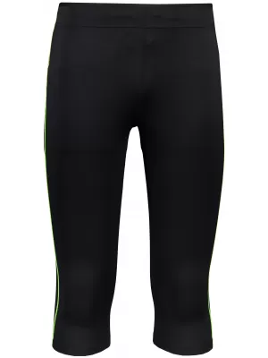 Herren 3/4 Hosen ALPINE PRO ENZO 4 MPAR420 SCHWARZ/GRÜN