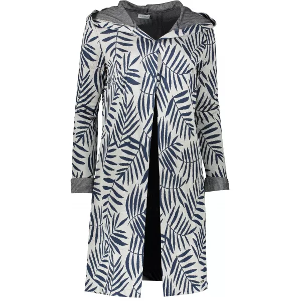  Damen Cardigan NUMOCO A218-3 GRAU/BLAU 