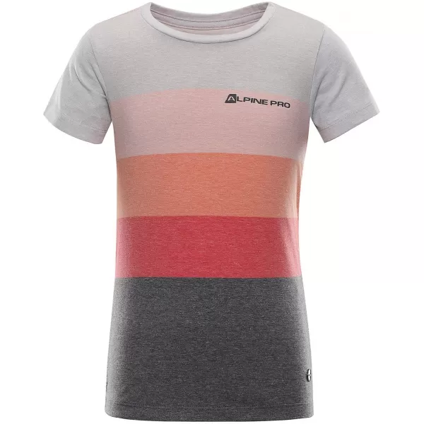  T -Shirt ALPINE PRO GULIO KTSR241 ORANGE 