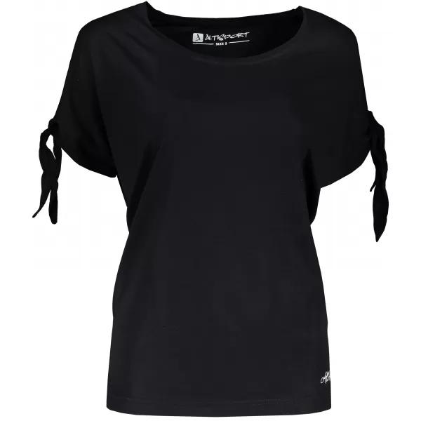 Damen-T-Shirt mit kurzen Ärmeln ALTISPORT NIALA LTSR671 SCHWARZ 