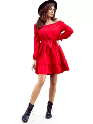 Kleid NUMOCO DAISY A265-4 ROT