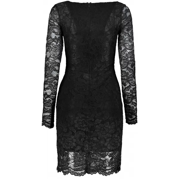  Kleid der Dame NUMOCO A170-1 SCHWARZ 