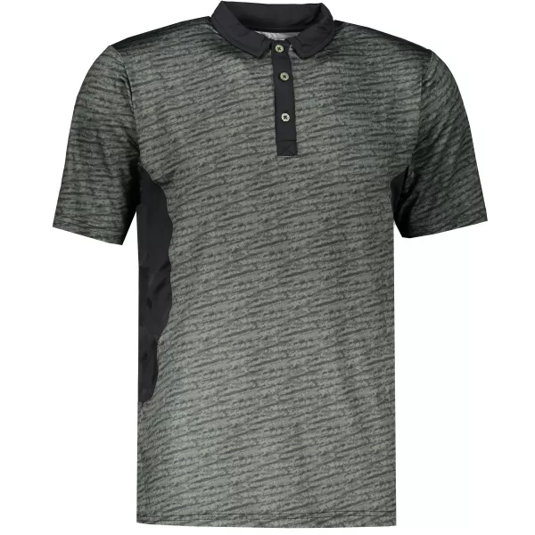  Herren -funktionales Hemd mit Kragen ALPINE PRO ISTAS 3 MTSR455 GRÜN 